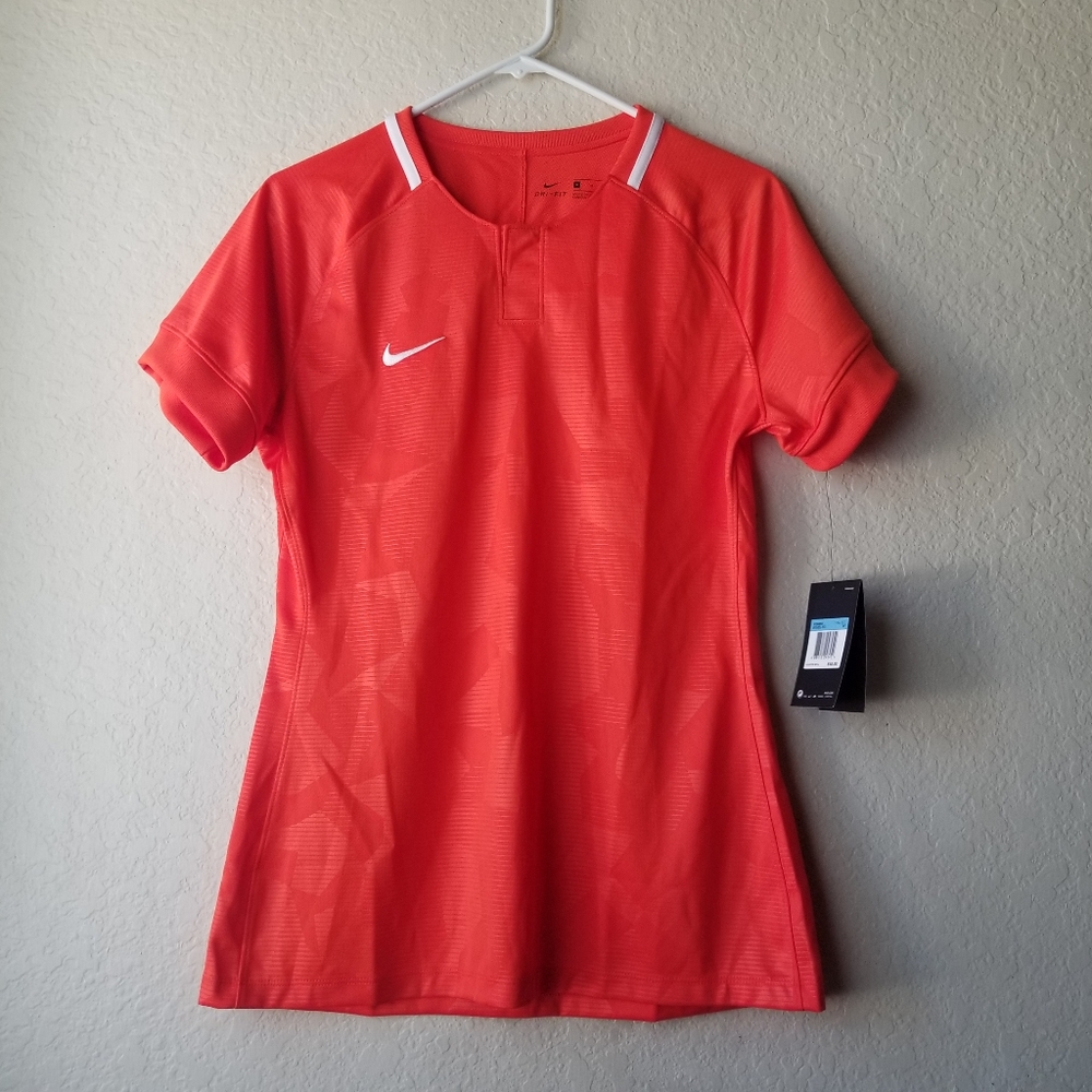 Nike Dri Fit Football Soccer Running Shirt Medium